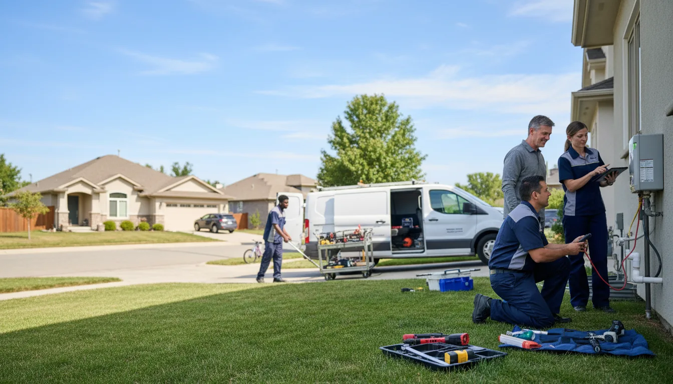Tankless water heater service in Medora, IL